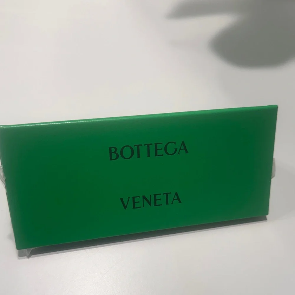 Bottega Veneta Cream and Black Sunglasses